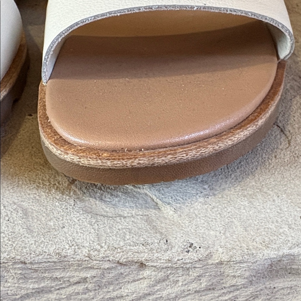 Sorel sz 11 cream and white sandals NWT - Picture 4 of 11